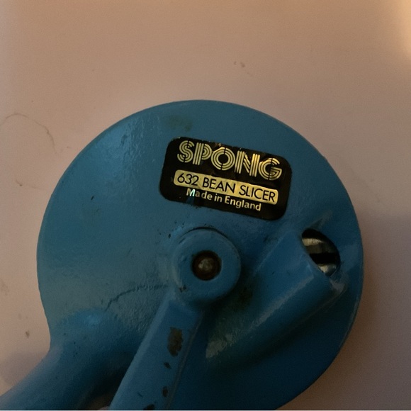 Spong 632 bean slicer - vintage - made in England- farmhouse collectible or use - Picture 2 of 6